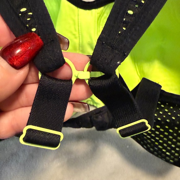 Panache Sport Underwire Sports Bra Black‎ Neon 30G UK / 30F US - Picture 6 of 9